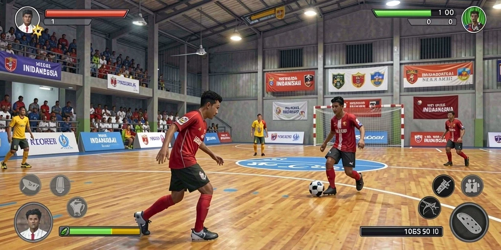 Pengalaman multiplayer seru dengan pemain lain.