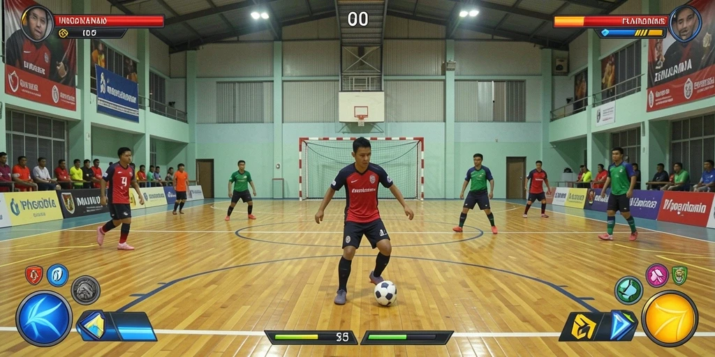 Mode multiplayer yang memungkinkan bermain bersama teman.