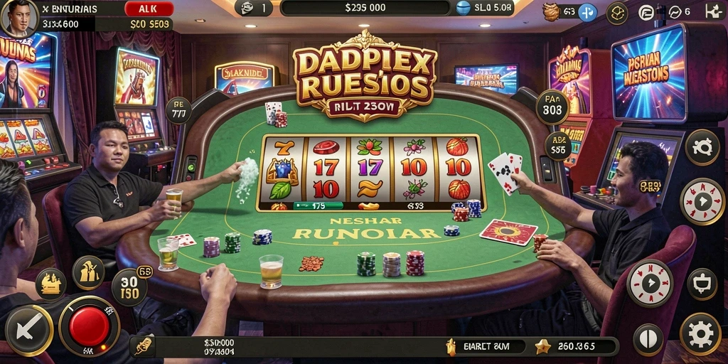 Momen menang yang mendebarkan dengan jackpot.