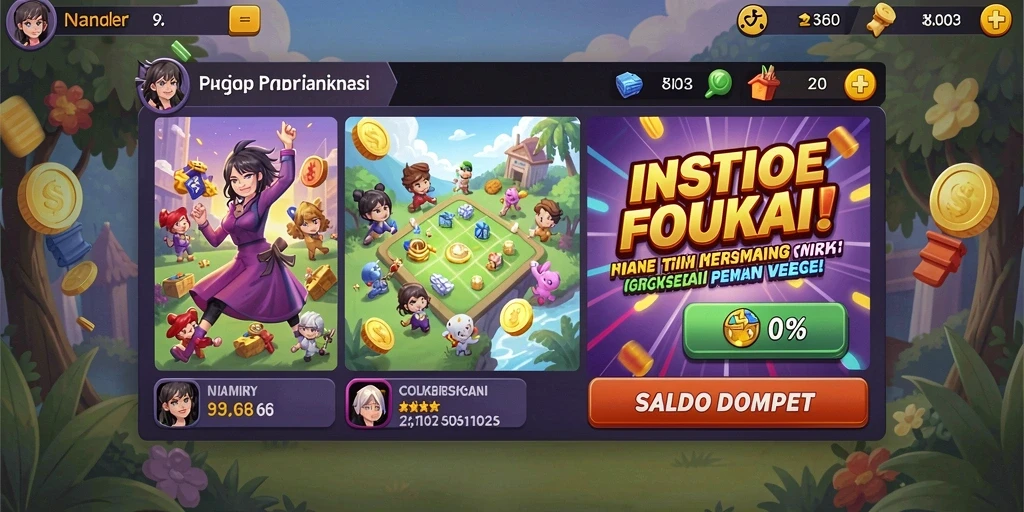 Fitur bonus yang melimpah.